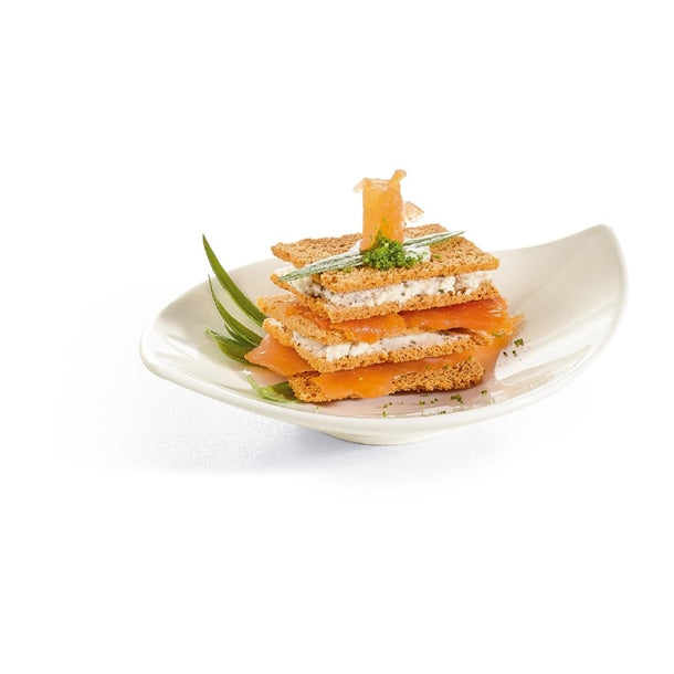 Arcoroc Appetizer Spirit Plates 140mm White (24 Pack)