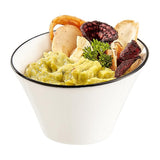 Arcoroc Appetizer Ludico Bowls Black Line 95mm (24 Pack)