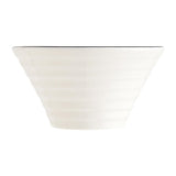 Arcoroc Appetizer Spiral Dishes Black Line 85mm (24 Pack)