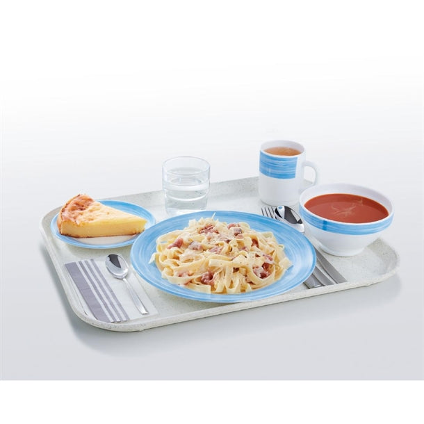 Arcoroc Brush Mugs Blue 250ml (36 Pack)