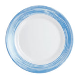 Arcoroc Brush Plates Blue 252mm (12 Pack)