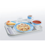 Arcoroc Brush Plates Blue 252mm (12 Pack)