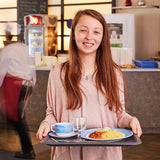 Arcoroc Brush Plates Blue 252mm (12 Pack)