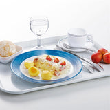 Arcoroc Brush Plates Blue Jean 252mm (12 Pack)