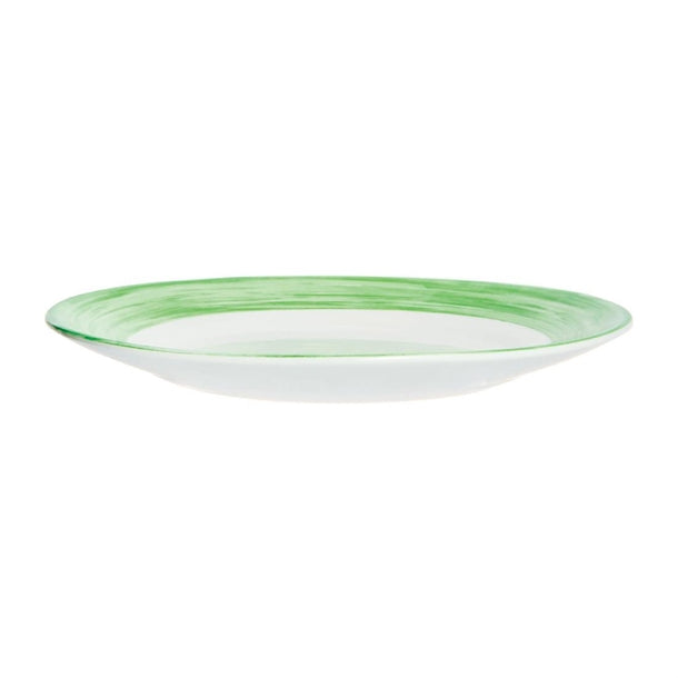Arcoroc Brush Dessert Plates Green 195mm (12 Pack)
