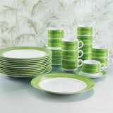 Arcoroc Brush Dessert Plates Green 195mm (12 Pack)