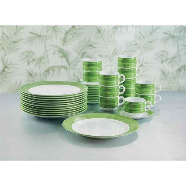 Arcoroc Brush Saucers Green 140mm (48 Pack)