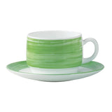Arcoroc Brush Saucers Green 140mm (48 Pack)