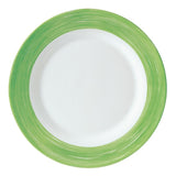 Arcoroc Brush Side Plates Green 155mm (24 Pack)