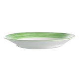 Arcoroc Brush Soup Plates Green 225mm (12 Pack)