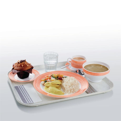 Arcoroc Brush Side Plates Orange 155mm (24 Pack)