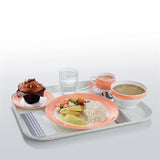 Arcoroc Brush Soup Plates Orange 225mm (12 Pack)