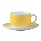 Arcoroc Brush Cups Yellow 190ml (48 Pack)