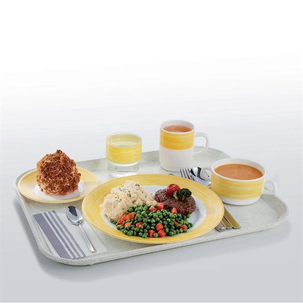 Arcoroc Brush Cups Yellow 190ml (48 Pack)