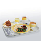 Arcoroc Brush Dinner Plates Yellow 252mm (12 Pack)