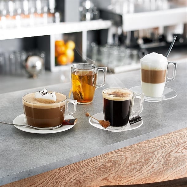 Luminarc Nuevo Voluto Mugs 250ml (6 Pack)