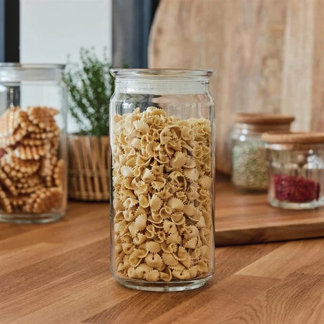 Luminarc Pure Jars with Glasses Lids 1.5Ltr (6 Pack)