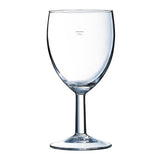 Arcoroc Savoie Wine Glasses 240ml LCE 175ml (48 Pack)