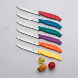 Victorinox Swiss Classic Tomato/Table Knife Wavy Edge Green 11cm