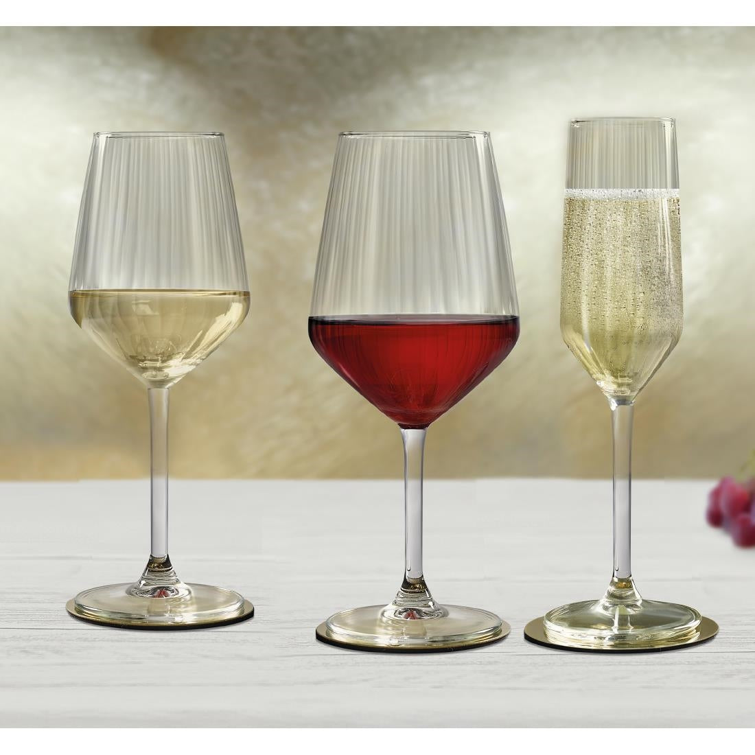 Royal Leerdam Carré Optics Flutes 225ml (6 Pack)