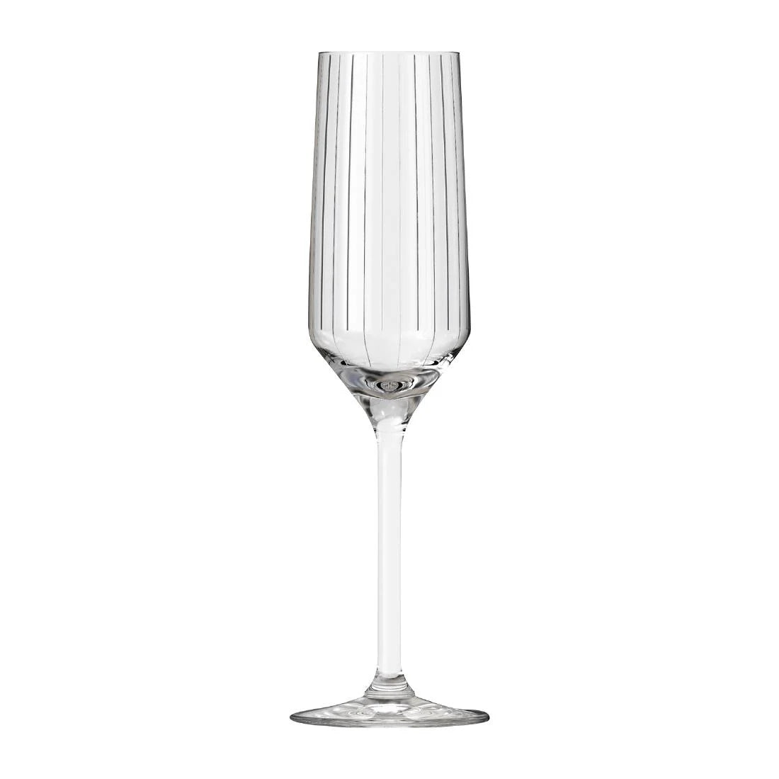Royal Leerdam Carré Optics Flutes 225ml (6 Pack)