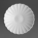 Olympia Bloom Scalloped Pasta Bowls White 260mm (4 Pack)