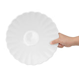 Olympia Bloom Scalloped Pasta Bowls White 260mm (4 Pack)
