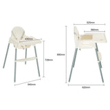 Bolero High Chair White