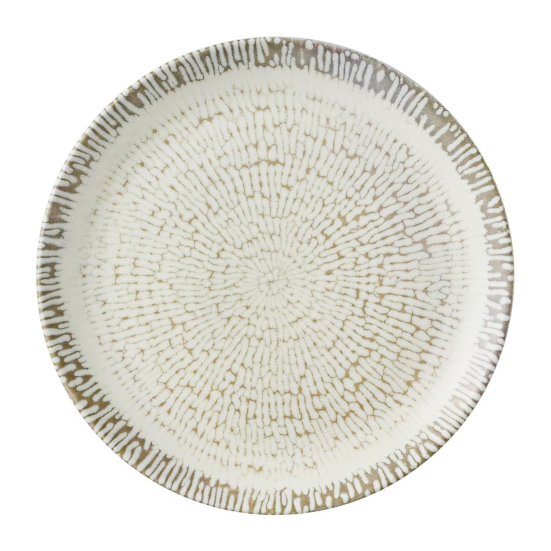 Churchill Cascade Coupe Plates Taupe 288mm (12 Pack)