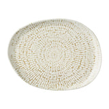 Churchill Cascade Natural Oblong Plates Taupe 260x200mm (6 Pack)