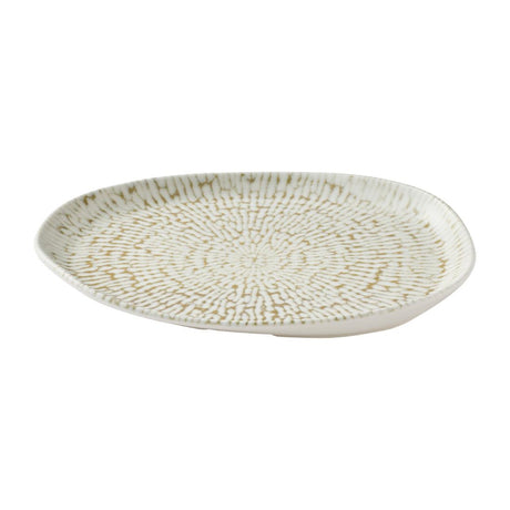 Churchill Cascade Natural Oblong Plates Taupe 260x200mm (6 Pack)