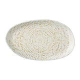 Churchill Cascade Natural Oblong Plates Taupe 220x130mm (6 Pack)