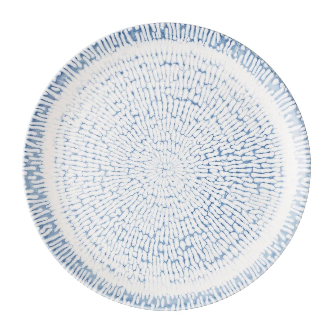 Churchill Cascade Coupe Plates Indigo 288mm (12 Pack)