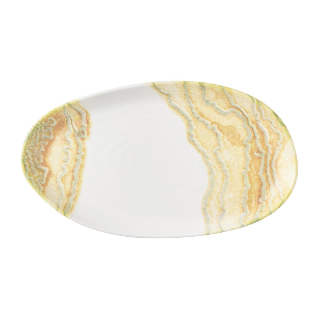 Churchill Gold Natural Organic Platters 260x150mm (6 Pack)