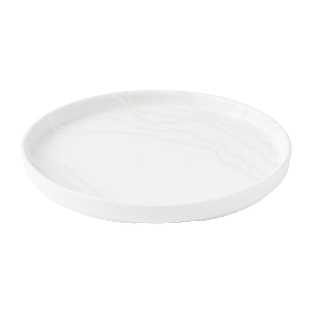 Churchill Tide Walled Plates White 210mm (6 Pack)