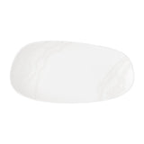 Churchill Tide Organic Oblong Plates White Opal 300x150mm (12 Pack)