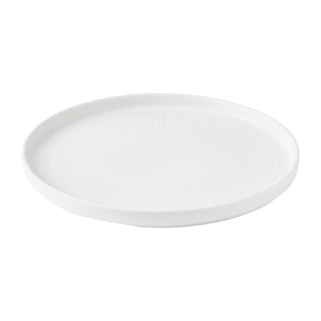 Churchill Era Walled Plates White 260mm (6 Pack)