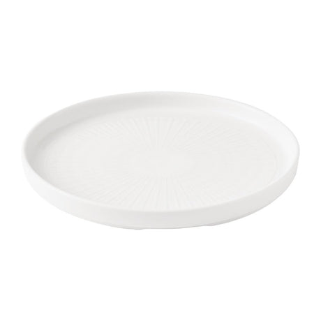 Churchill Era Walled Plates White 210mm (6 Pack)