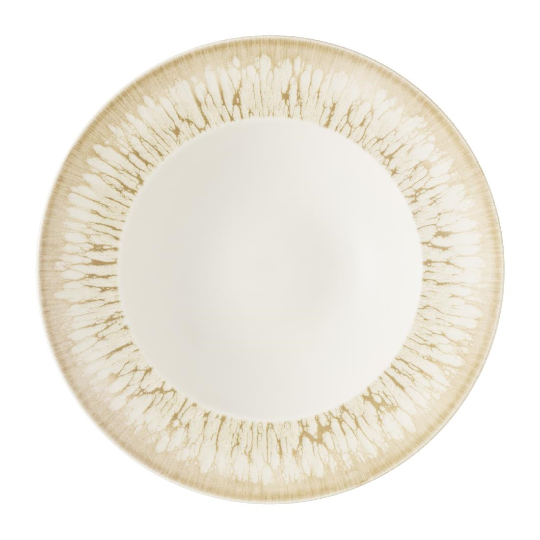 Churchill Inked Lumé Wide Rim Bowls Natural 288mm (12 Pack)