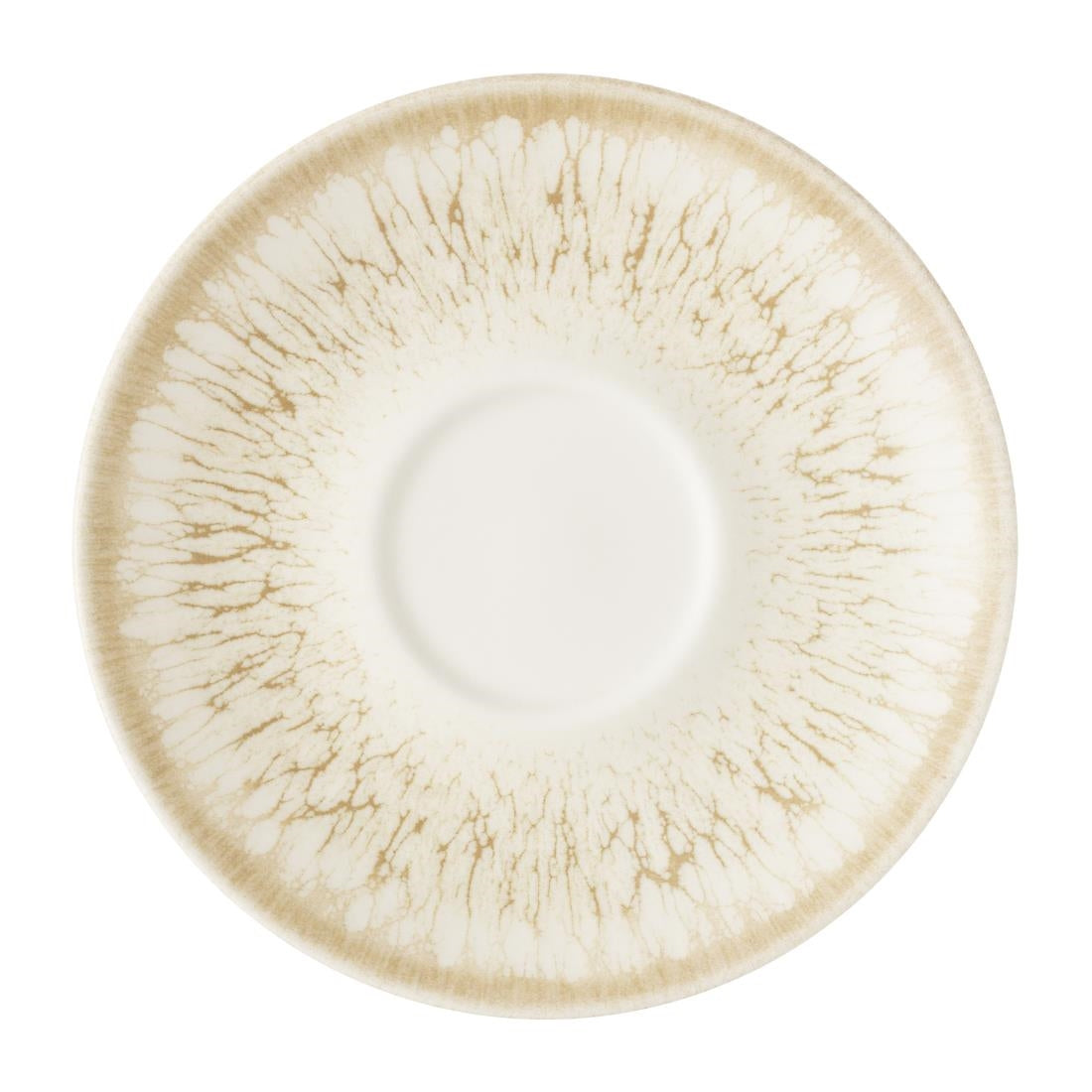 Churchill Inked Lumé Saucers Natural 156mm (12 Pack)