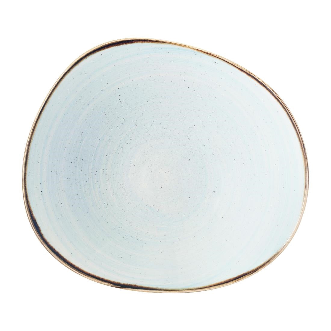 Churchill Stonecast Opal Organic Bowls Duck Egg Blue 250mm (12 Pack)