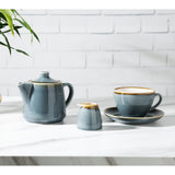 Olympia Kiln Teapots Ocean 650ml (4 Pack)