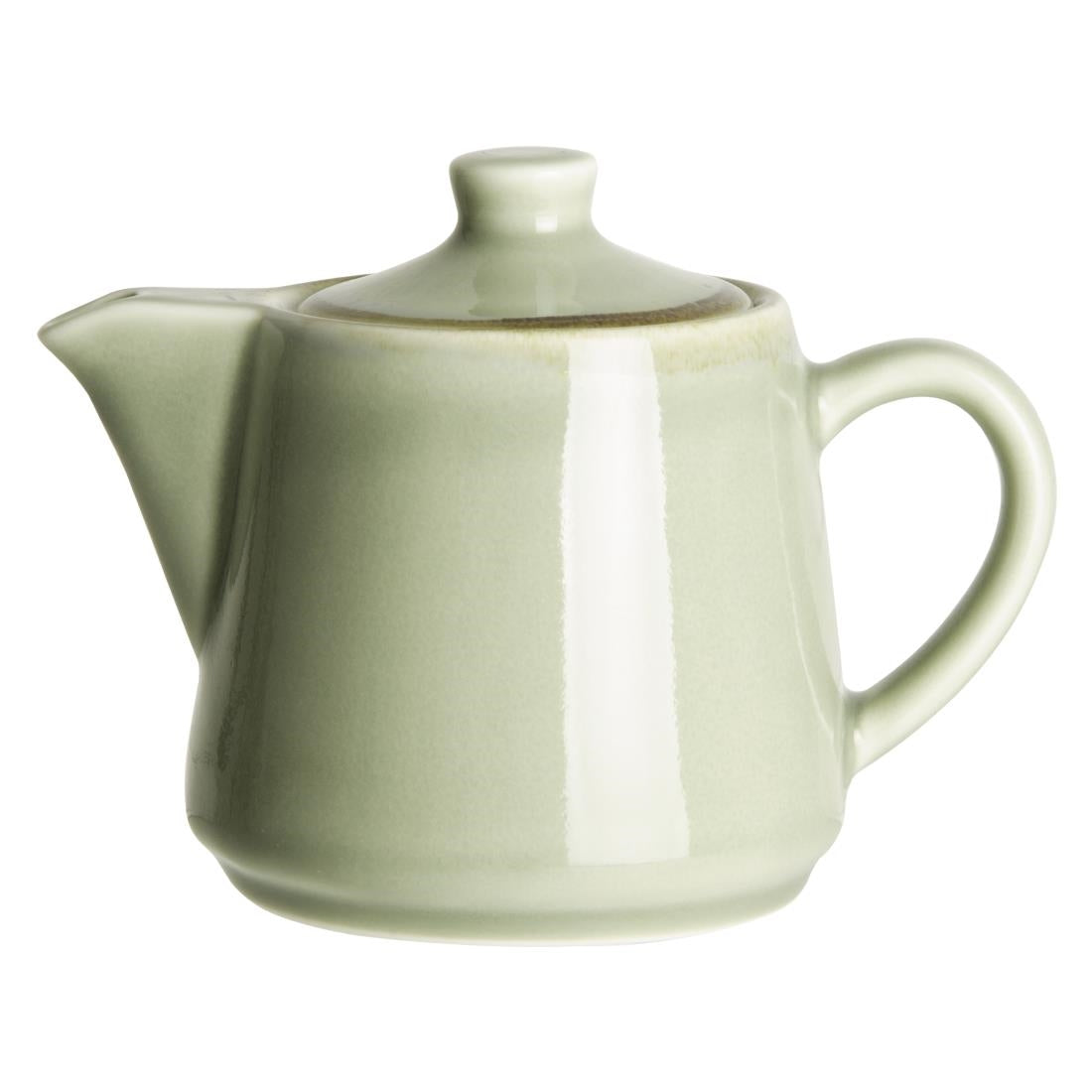 Olympia Kiln Teapots Moss 650ml (4 Pack)