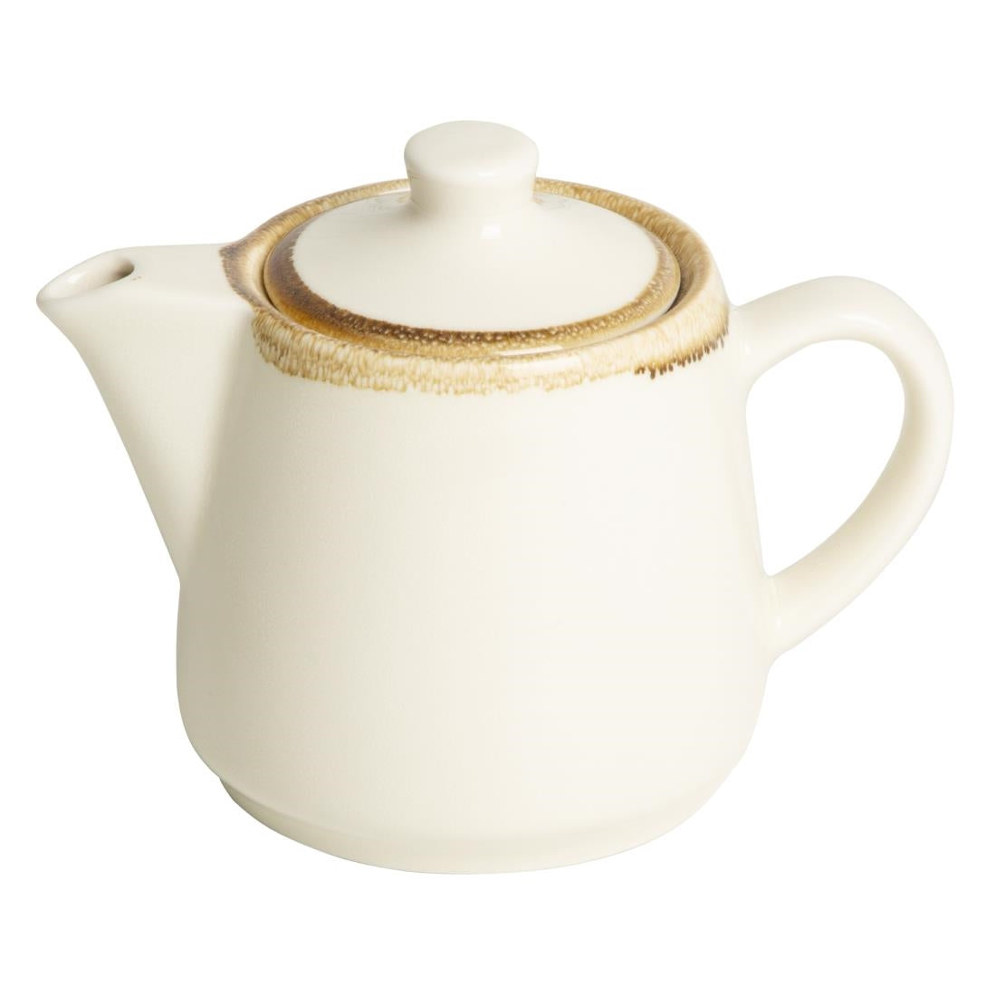 Olympia Kiln Teapots Chalk 650ml (4 Pack)