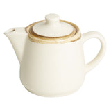 Olympia Kiln Teapots Chalk 650ml (4 Pack)