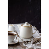 Olympia Kiln Teapots Chalk 650ml (4 Pack)