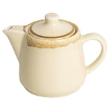 Olympia Kiln Teapots Sandstone 650ml (4 Pack)