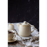Olympia Kiln Teapots Sandstone 650ml (4 Pack)