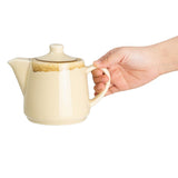 Olympia Kiln Teapots Sandstone 650ml (4 Pack)