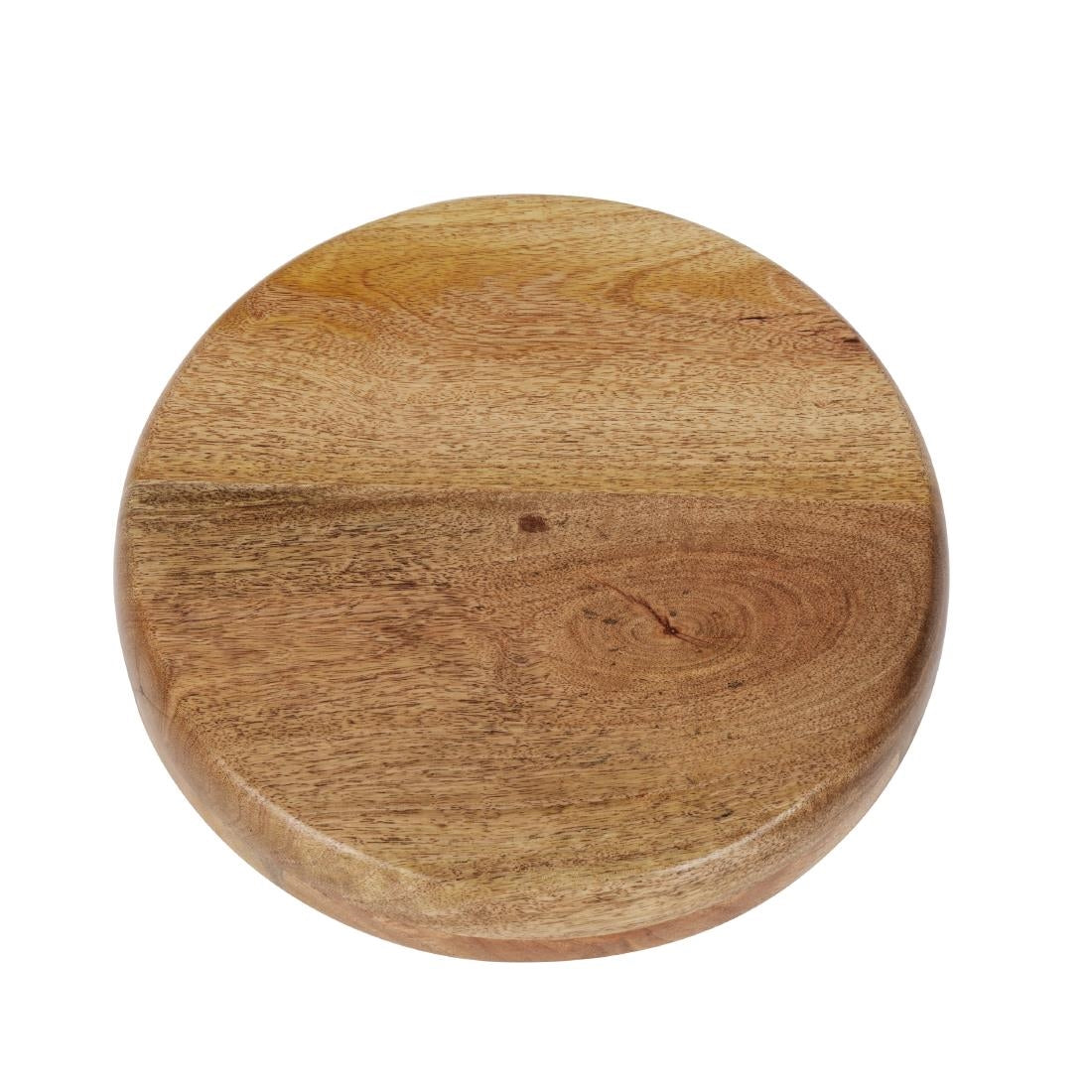 Olympia Mango Wood Round Display Tray 300mm